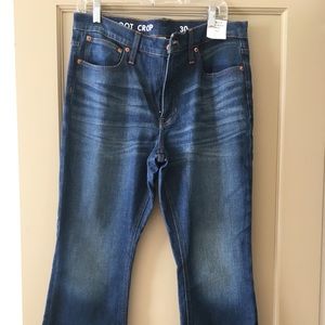 J Crew Boot Crop denim